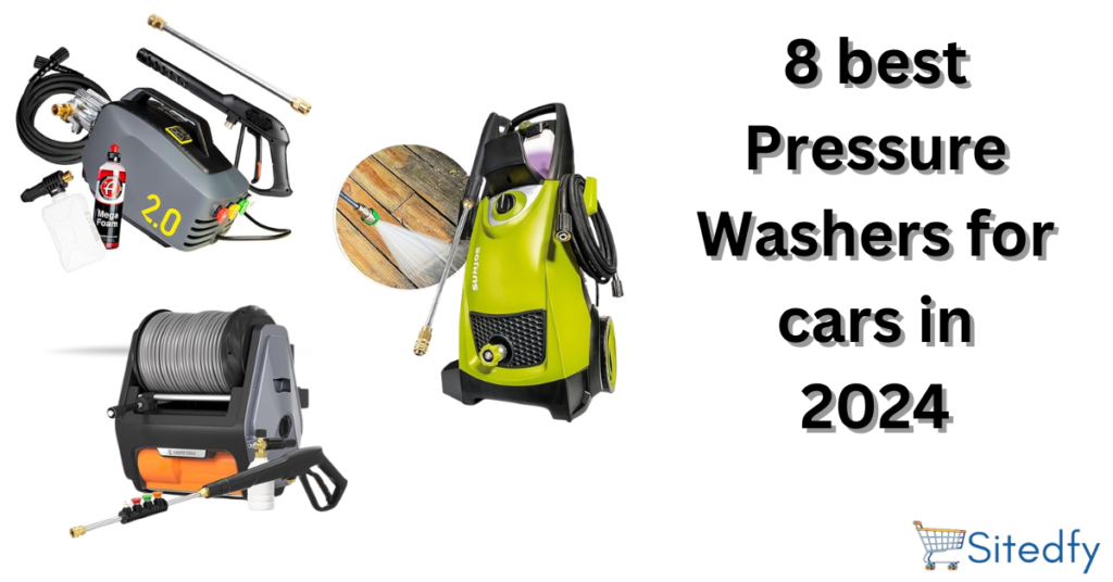 8 best pressure washers for cars in 2024